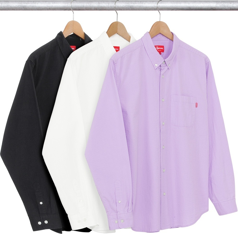 Tonal Seersucker Shirt